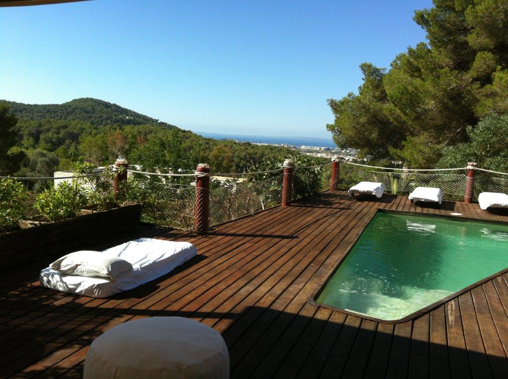 Modern appartement te koop in Ibiza jachthavens met super uitzicht op de zee