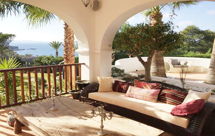 Zeer luxe villa in Cala Gració met de zee