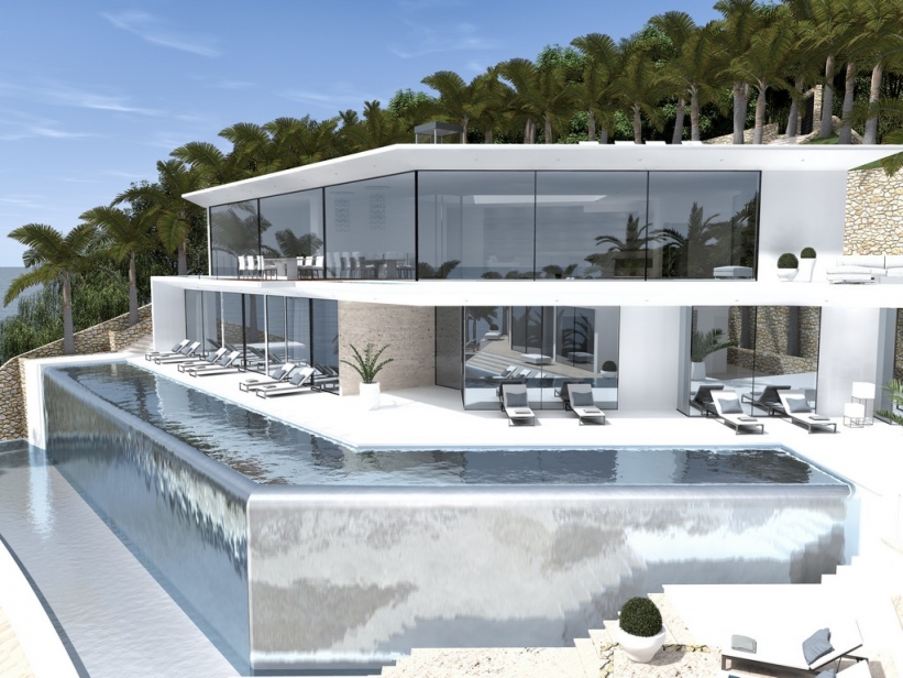 Luxe villa voor de top, de exclusieve villa in Ibiza