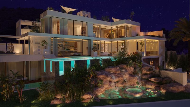Grote droom van de luxe villa in Vista Alegre met een prachtig uitzicht