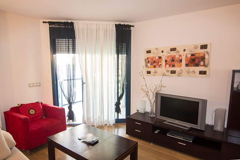 Mooi en luxe een slaapkamer appartement te koop in Ibiza