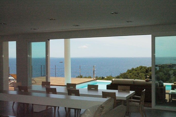 Luxe villa met zes slaapkamers te koop in Ibiza