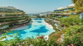 Modern appartement te koop in Ibiza jachthavens met super uitzicht op de zee