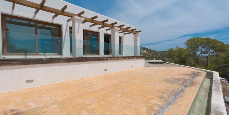 Villa in gewilde locatie met uitzicht op zee en het platteland - S'Estanyol