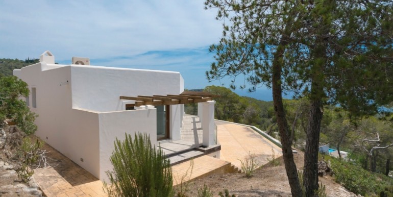 Villa in gewilde locatie met uitzicht op zee en het platteland - S'Estanyol