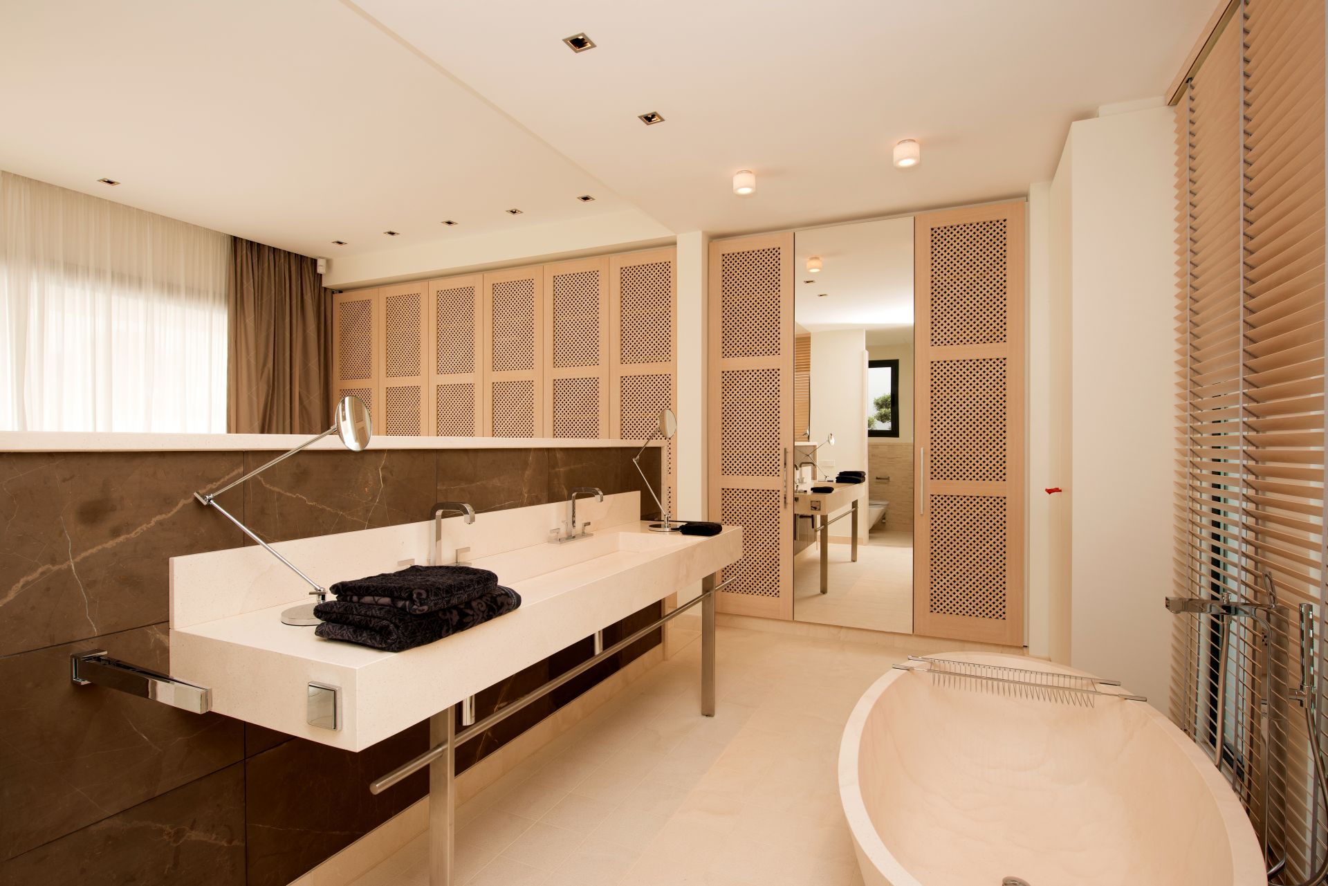 Moderne luxe villa in Ibiza begeerde schikking Vista Alegre