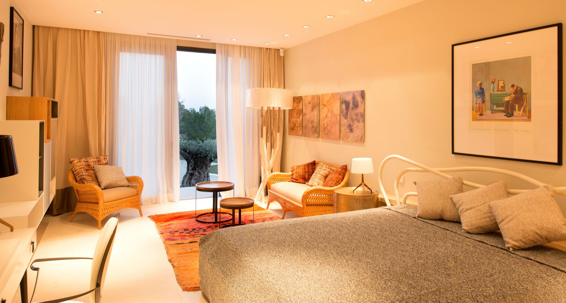 Moderne luxe villa in Ibiza begeerde schikking Vista Alegre