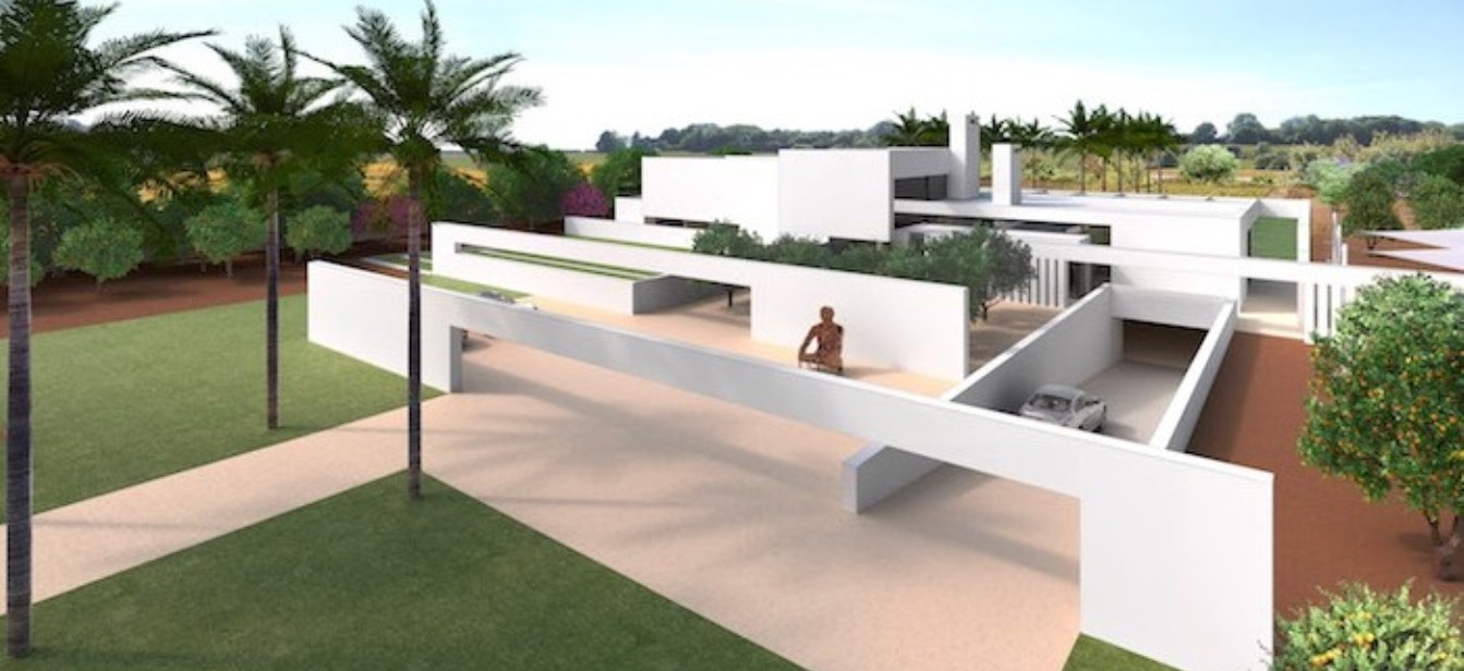 Moderne luxe villa te koop in Santa Eulalia met een prachtig uitzicht