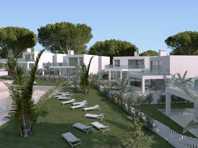 Nieuwe villa in de buurt van de zee Cala Llena
