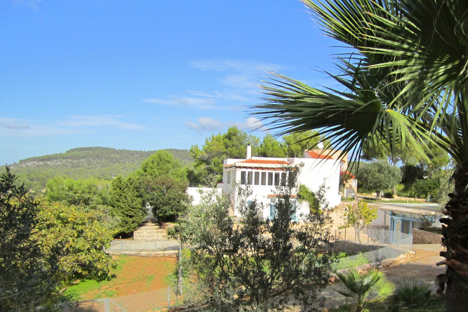 Villa met uitzicht op de zee aan de westkust van Ibiza