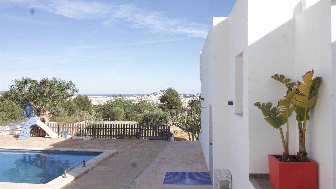 Huis met een panoramisch uitzicht van Jezus Talamanca Dalt Vila en Formentera