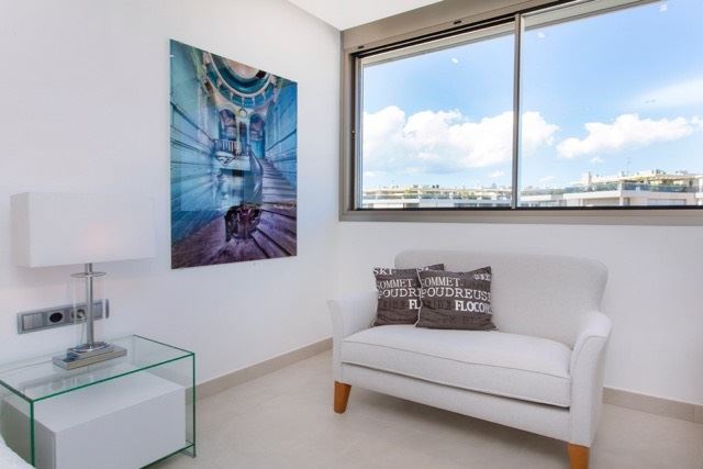 Prachtig appartement in het Miramar gebouw van Marina Botafoch met een aantrekkelijk uitzicht