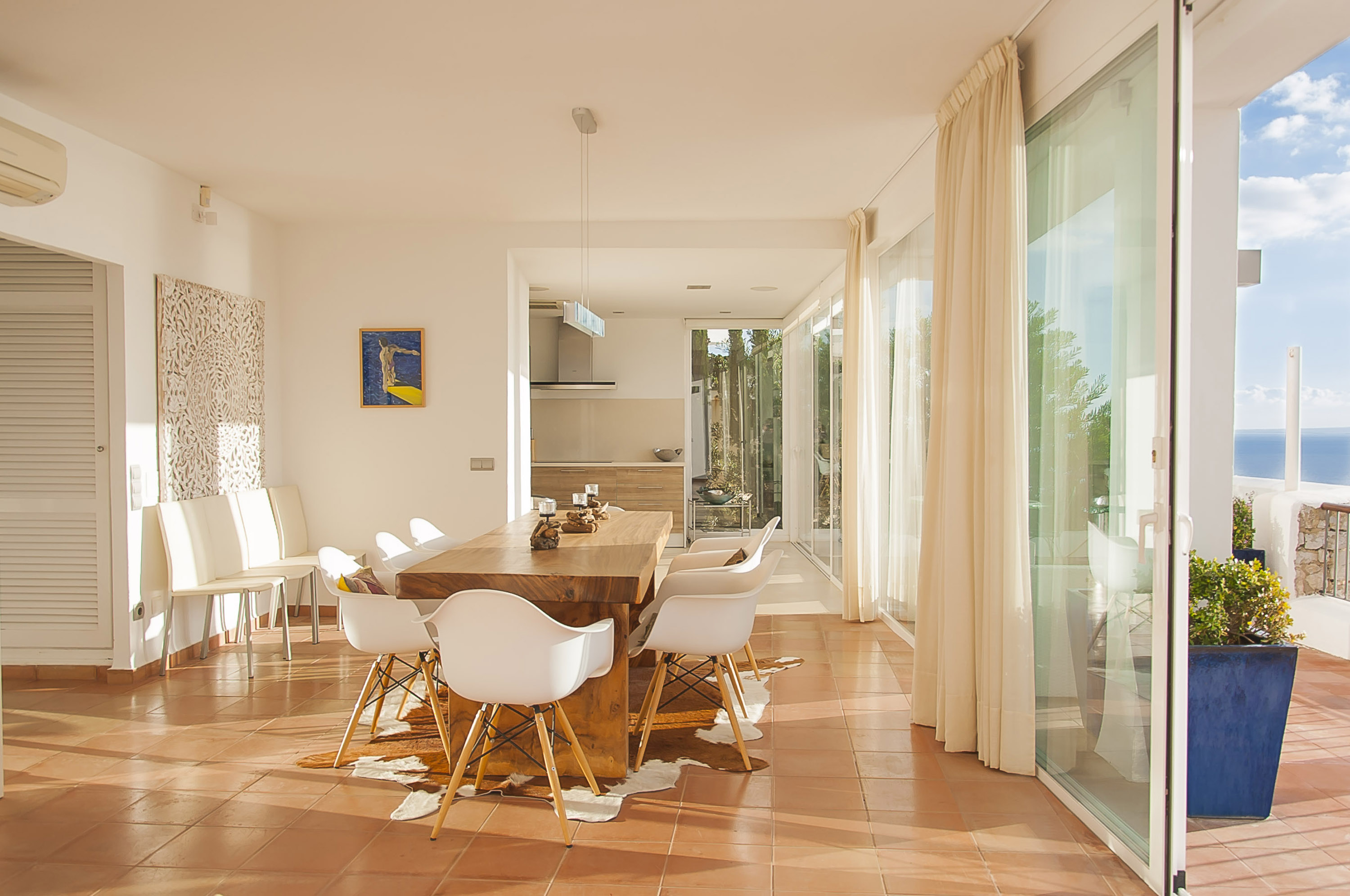 Mediterrane villa op de beste locatie van Ibiza met de beste uitzichten