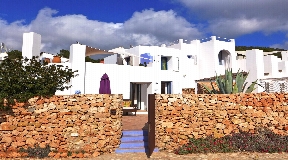 Charming terraced house located on the west coast of the island.