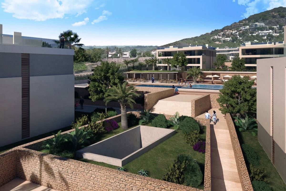 Luxe appartementen in Cap Martinet met een mooi uitzicht