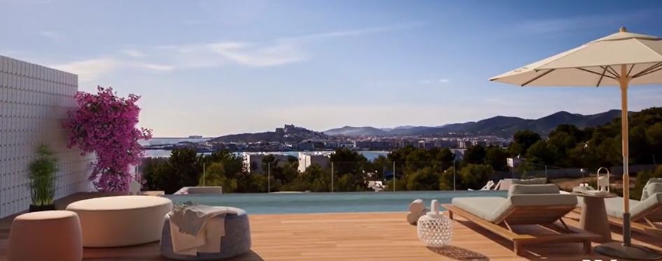 Luxe appartementen in Cap Martinet met een mooi uitzicht