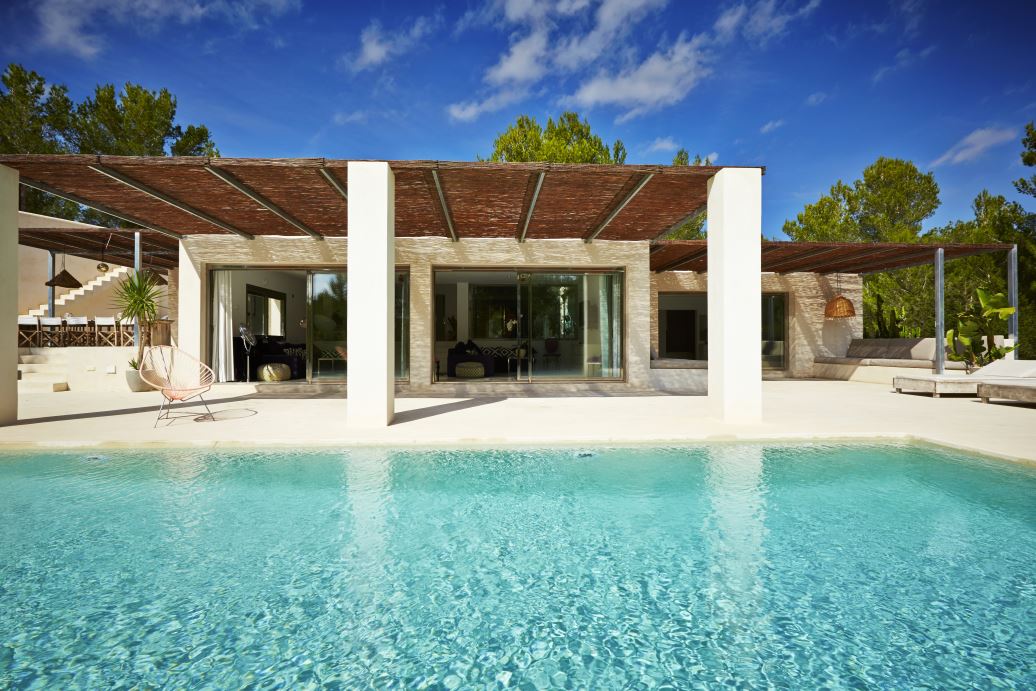 Villa op 10 minuten van Ibiza en dicht bij de stranden van Cala Jondal