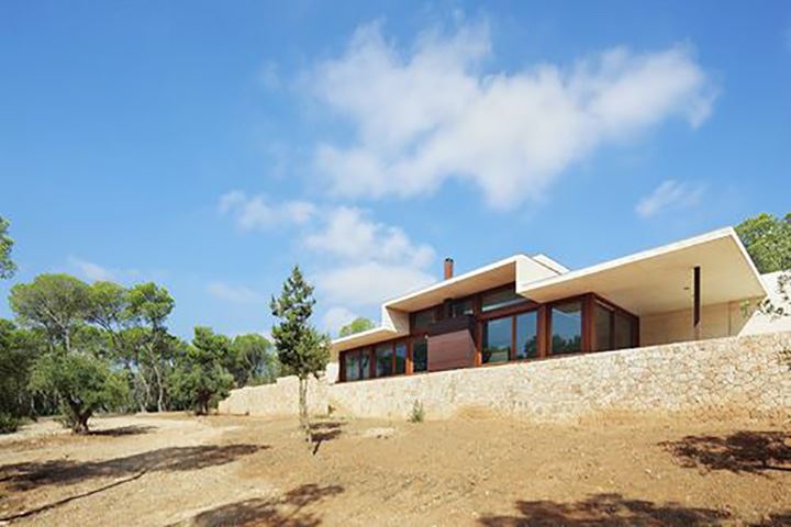 Minimalistisch design Villa met zeezicht, niet ver van Cala Jondal