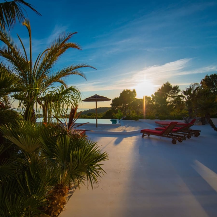 Luxe villa in Sant Josep de Sa Talaia met uitzicht op de zonsondergang