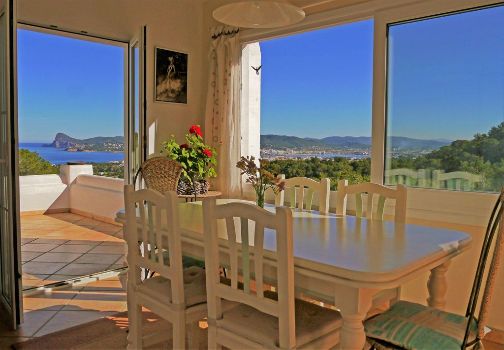 Privé gelegen huis op de top van de bergen van San Agustin met een fantastisch uitzicht en een gastenverblijf