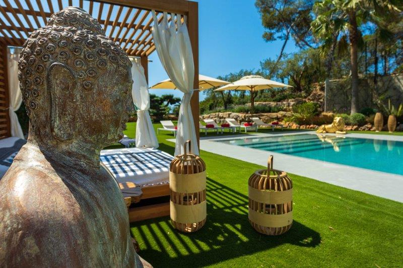Luxe villa met 10 slaapkamers en mooi uitzicht in Can Pep Simo