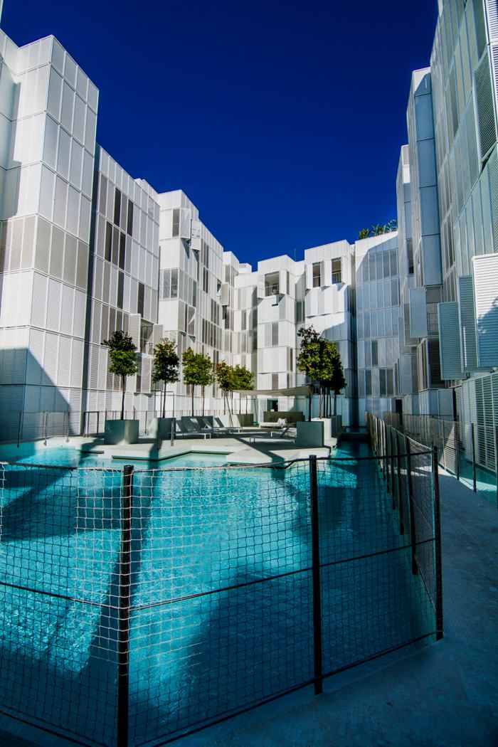 Ongelooflijk appartement met groot zwembad in de omgeving van Patio Blanco Ibiza
