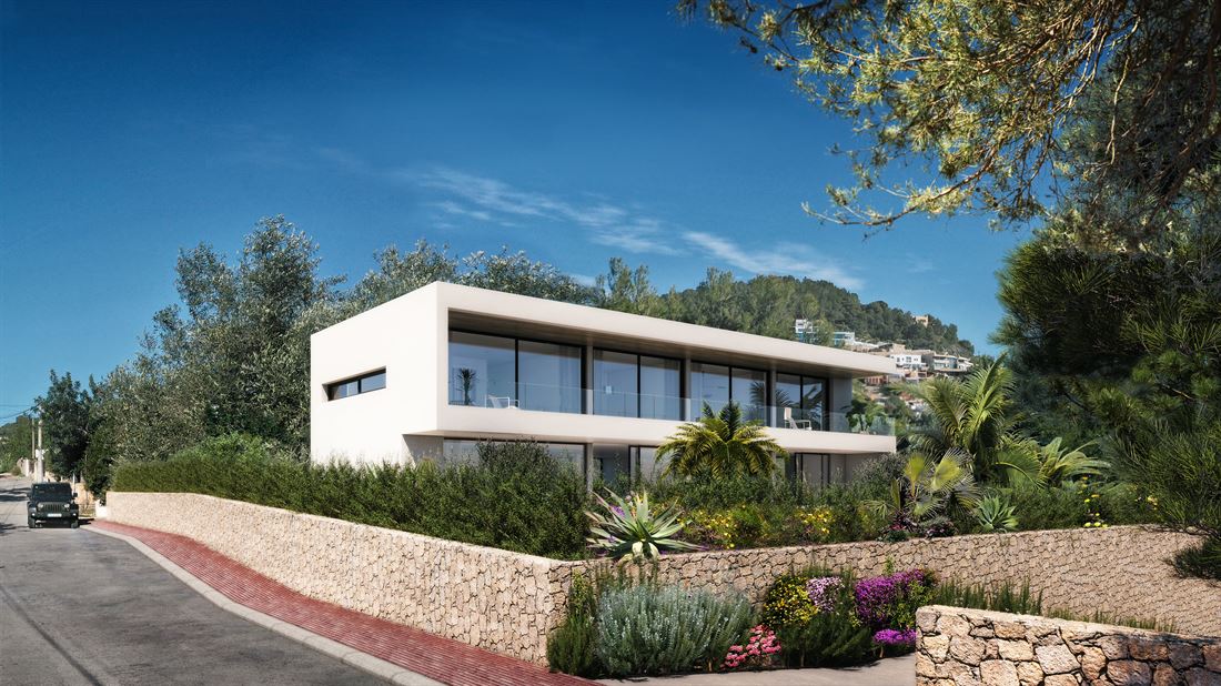 Gloednieuw luxe project van een ultramoderne villa in Talamanca