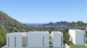 Groot perceel van 15.000 m2 met mooi modern project met het beste uitzicht