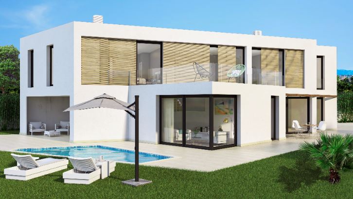 Off Plan huis van 305m2 in Jesus Ibiza te koop