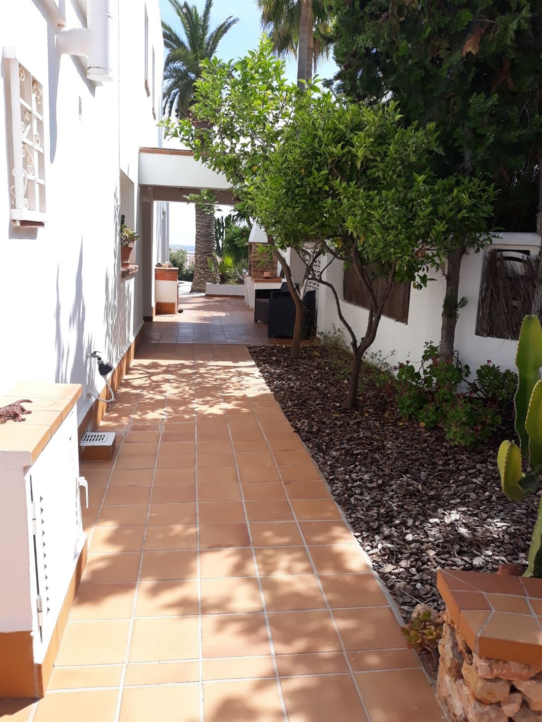Huis met uitzicht op Formentera en Dalt Vila in Can Pep Simo