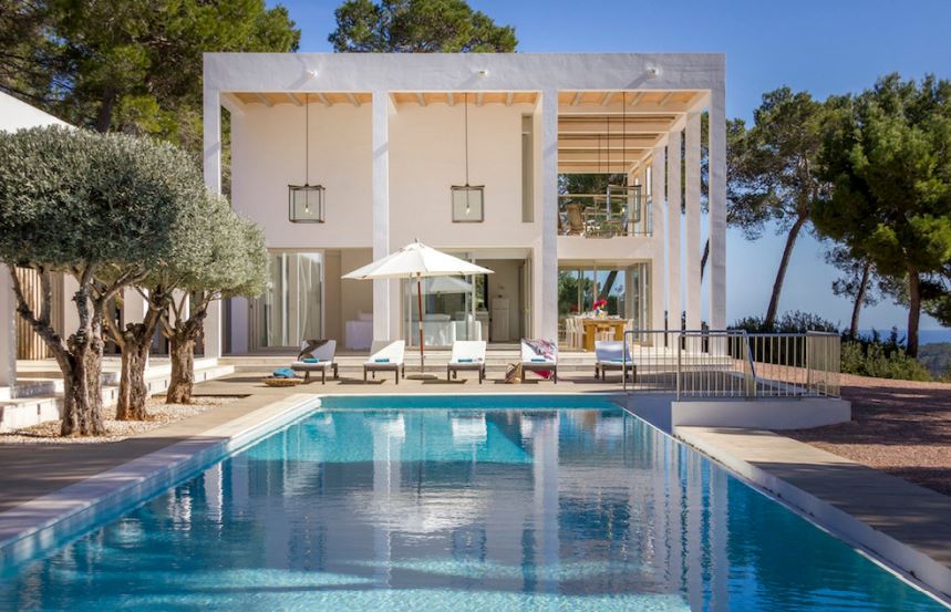 Luxe villa's met uitzicht op waar de oceaan de zon raakt