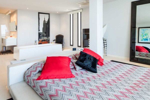Luxe villa met vier slaapkamers in Roca Llisa Ibiza te koop