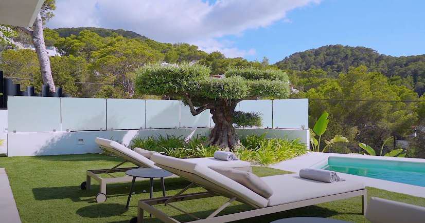 Moderne en aantrekkelijke nieuwe luxe villa nieuw in Cala Moli