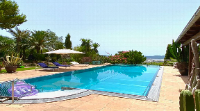 Mooi huis met fantastisch uitzicht op zee in de buurt van Ibiza