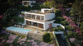 Nieuw gebouwde villa de bouw van deze prachtige villa is in volle zeezicht