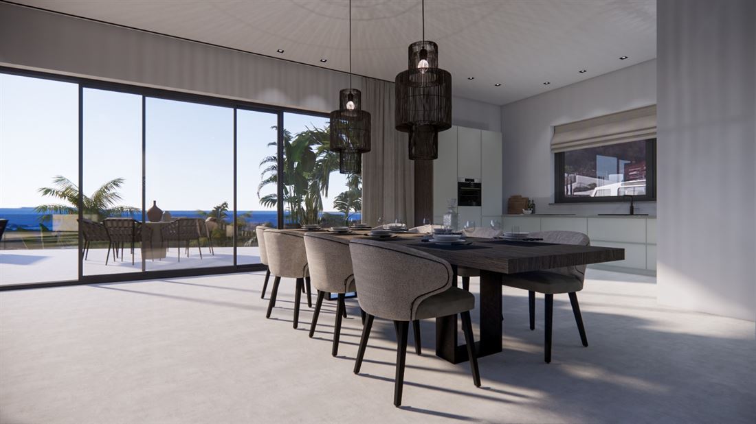 Prachtige nieuwbouw moderne villa te koop in Vista Alegre met fantastisch uitzicht