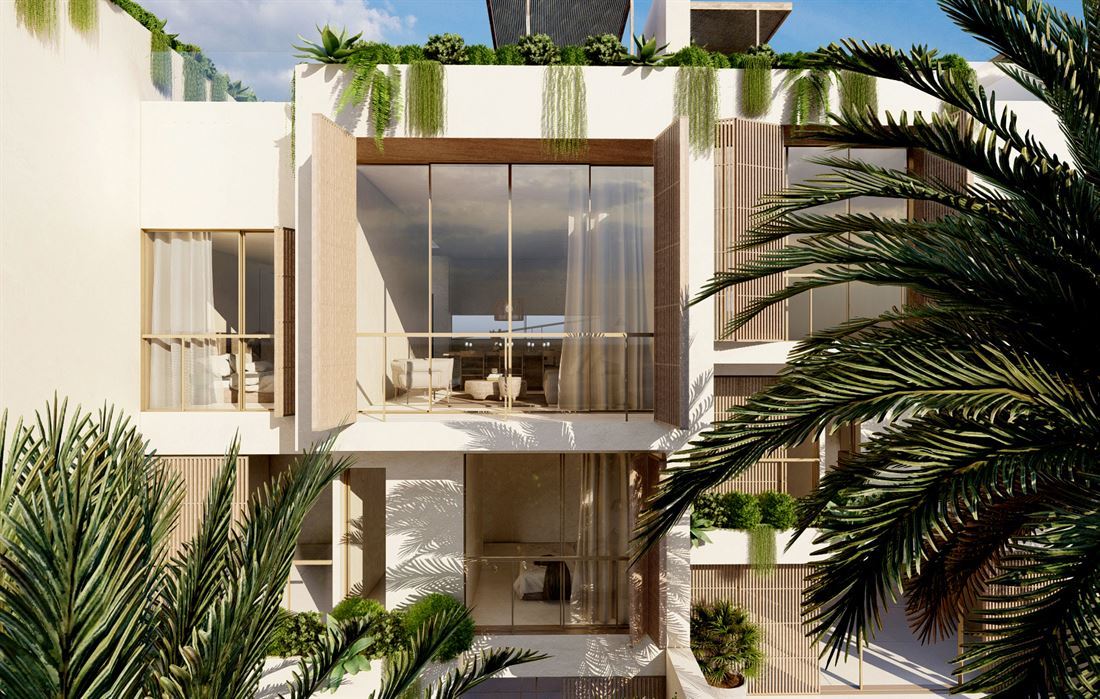 Nieuw exclusief penthouse appartement met prachtig uitzicht vlakbij Ibiza