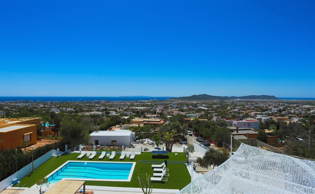 Exclusieve Villa in Sa Carroca op Ibiza met waanzinnig uitzicht