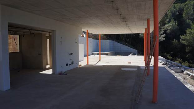 Onvoltooide constructie te koop in San Jose, Ibiza