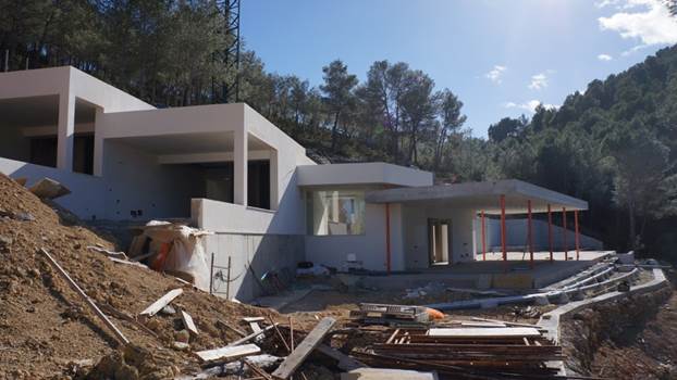 Onvoltooide constructie te koop in San Jose, Ibiza