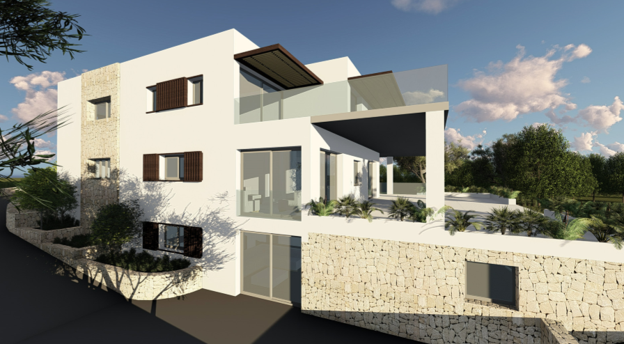 Mooie villa met licentie voor een moderne villa in Can Rimbau te koop