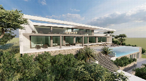 Luxe villa met zeezicht in Can Germa in absolute privacy