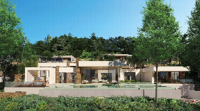 Luxe villa's op percelen van 1500 vierkante meter met uitzicht op de golfbaan in Roca Llisa