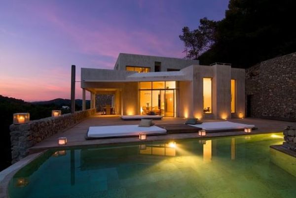 Minimalistische Villa luxe vijf slaapkamer Roca Llisa te koop